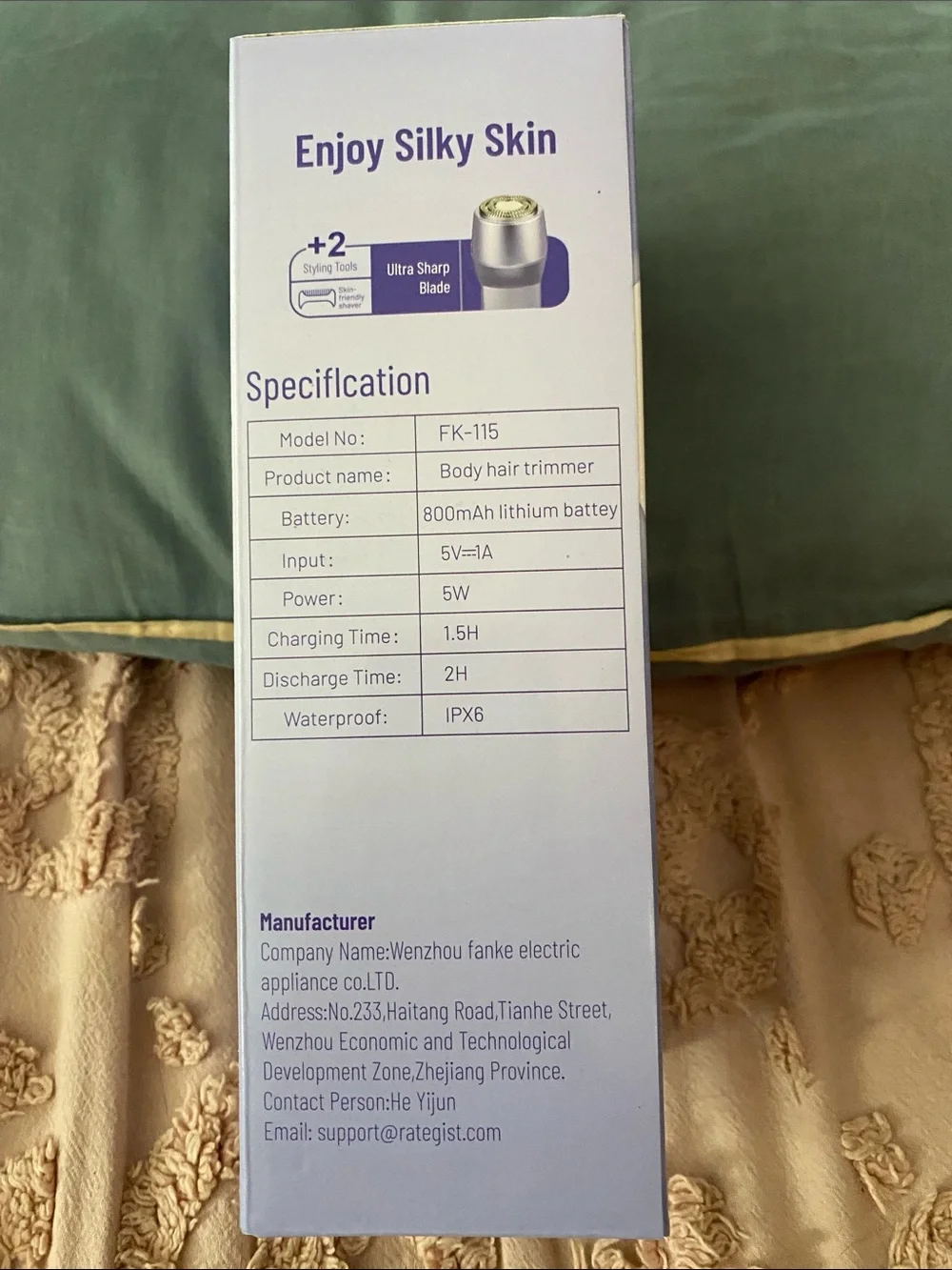 Electric Body Trimmer - Silver